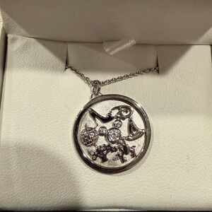 Crislu Disney Walt Disney World Park Icons Pendant Necklace